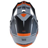1SRS Stream Helmet Black Orange