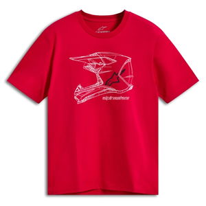 MX Helmet CSF T-Shirt Red
