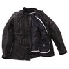 Frank Thomas FTW336 Ariana Ladies Black Motorcycle Jacket Inside                                                                                                                                                                                               