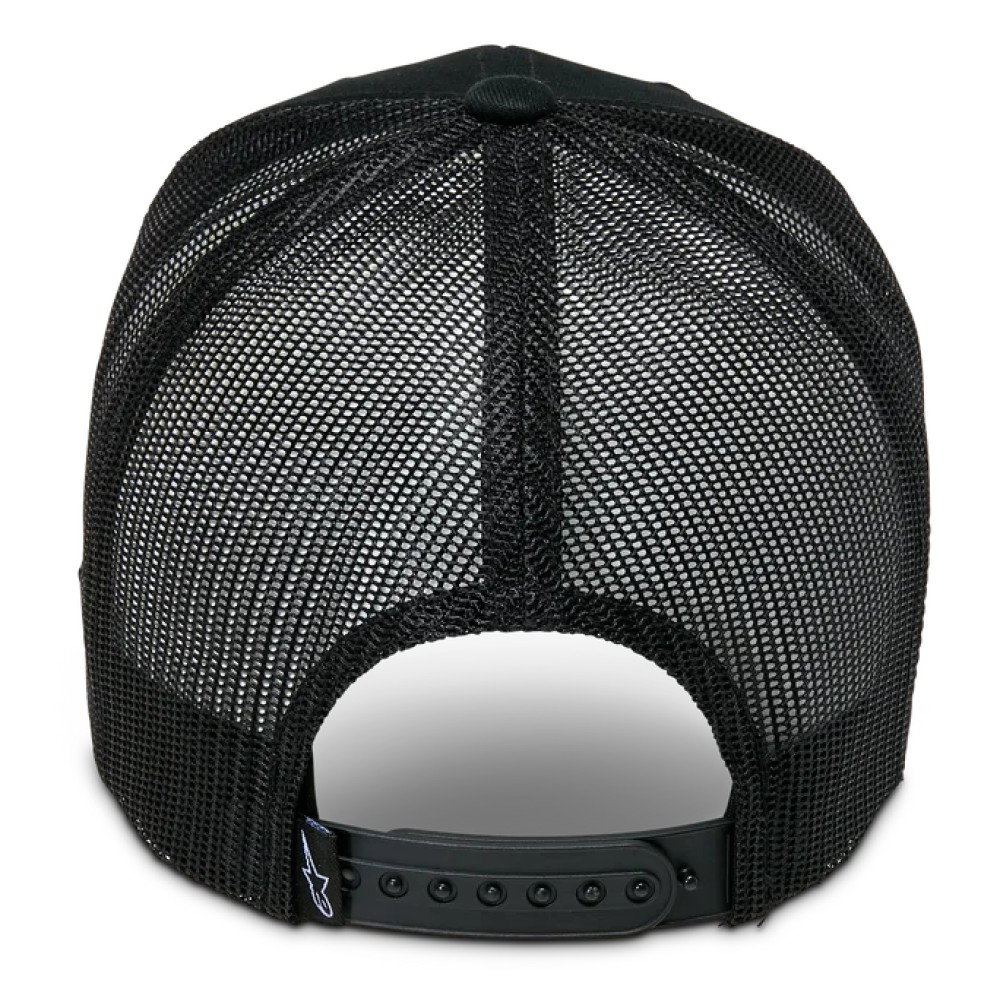 Booted Trucker Hat Black Black