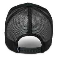 Booted Trucker Hat Black Black