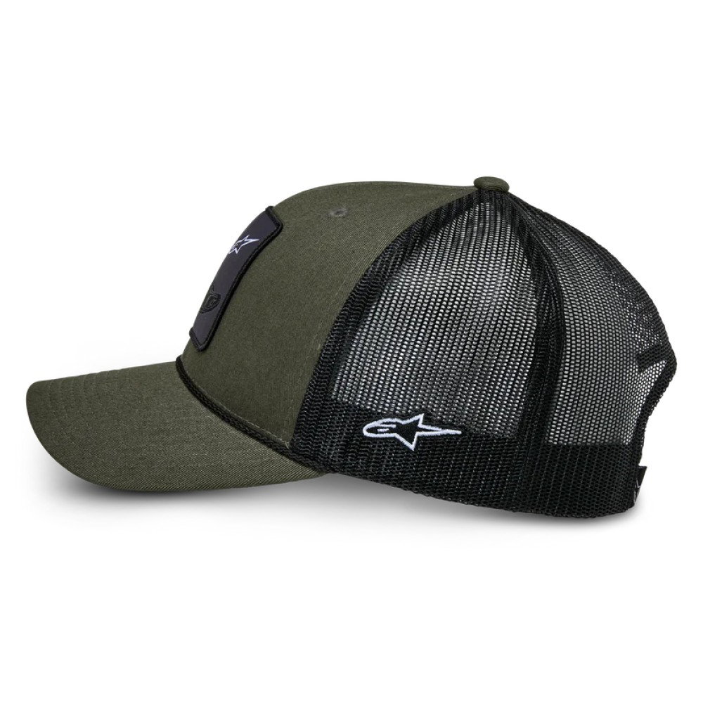 Booted Trucker Hat Military Black