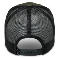 Booted Trucker Hat Military Black