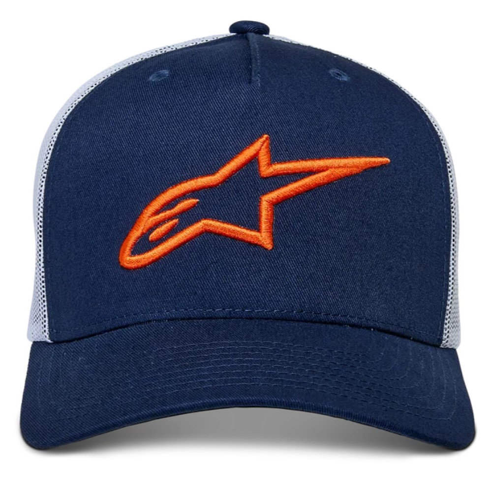 Ageless Trucker Hat Navy White