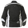 Frank Thomas FTW343 Venus Sport Ladies Black White Textile Motorcycle Jacket Back                                                                                                                                                                              