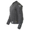 Frank Thomas FTW343 Venus Sport Ladies Black Textile Motorcycle Jacket Side                                                                                                                                                                                    