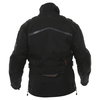 Frank Thomas FTW345 Tourino Aquatec Mens Black Waterproof Textile Motorcycle Jacket Back                                                                                                                                                                       
