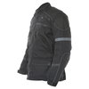 Frank Thomas FTW350 Full Force Aqua 2 Mens Black Waterproof Textile Motorcycle Jacket Side                                                                                                                                                                     