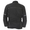 Frank Thomas FTW350 Full Force Aqua 2 Mens Black Waterproof Textile Motorcycle Jacket Back                                                                                                                                                                     