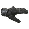 BKS Evolution Pro Short Black Motorcycle Glove Thumb side                                                                                                                                                                                                      