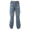 Red Route 006 Ultimate Rider Mens Blue Denim Motorcycle Jeans Front                                                                                                                                                                                            