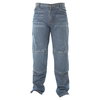 Red Route 006 Ultimate Rider Mens Blue Denim Motorcycle Jeans Rear                                                                                                                                                                                             