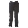 Red Route 007 Ladies Black Motorcycle Cargo Jeans Front                                                                                                                                                                                                        