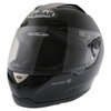 Vemar Eclipse Plain Black Helmet Front Left                                                                                                                                                                                                                    