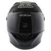 Vemar Eclipse Plain Black Helmet Front                                                                                                                                                                                                                         