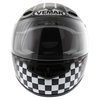 Vemar Speed Race Black Helmet Front                                                                                                                                                                                                                            