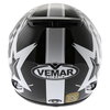 Vemar Speed Race Black Helmet Back                                                                                                                                                                                                                             