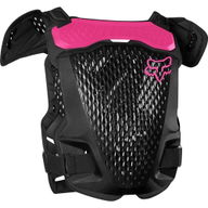 Youth R3 Chest Guard Black Pink
