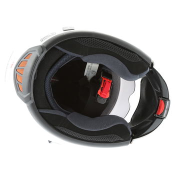 Nitro F341-VN White Helmet Back                                                                                                                                                                                                                                
