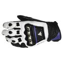 4-Stroke Gloves Black Blue
