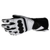 Dainese Pro Carbon White Black Motorcycle Gloves Back                                                                                                                                                                                                          