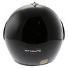 Arashi AH4192 888 Black Helmet Back                                                                                                                                                                                                                            