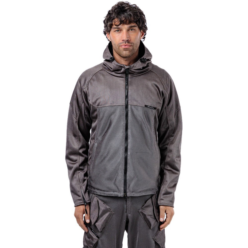 Hooded Air CE Jacket Ultimate Grey