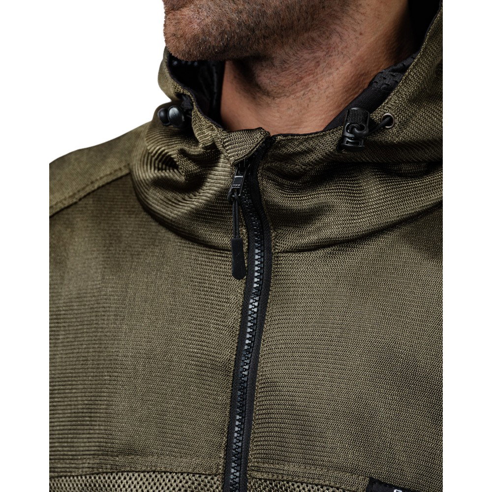 Hooded Air CE Jacket Olive Green
