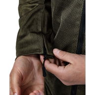 Hooded Air CE Jacket Olive Green