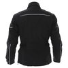 Dainese Aaron D-Dry Mens Black Silver Waterproof Textile Motorcycle Jacket Back                                                                                                                                                                                