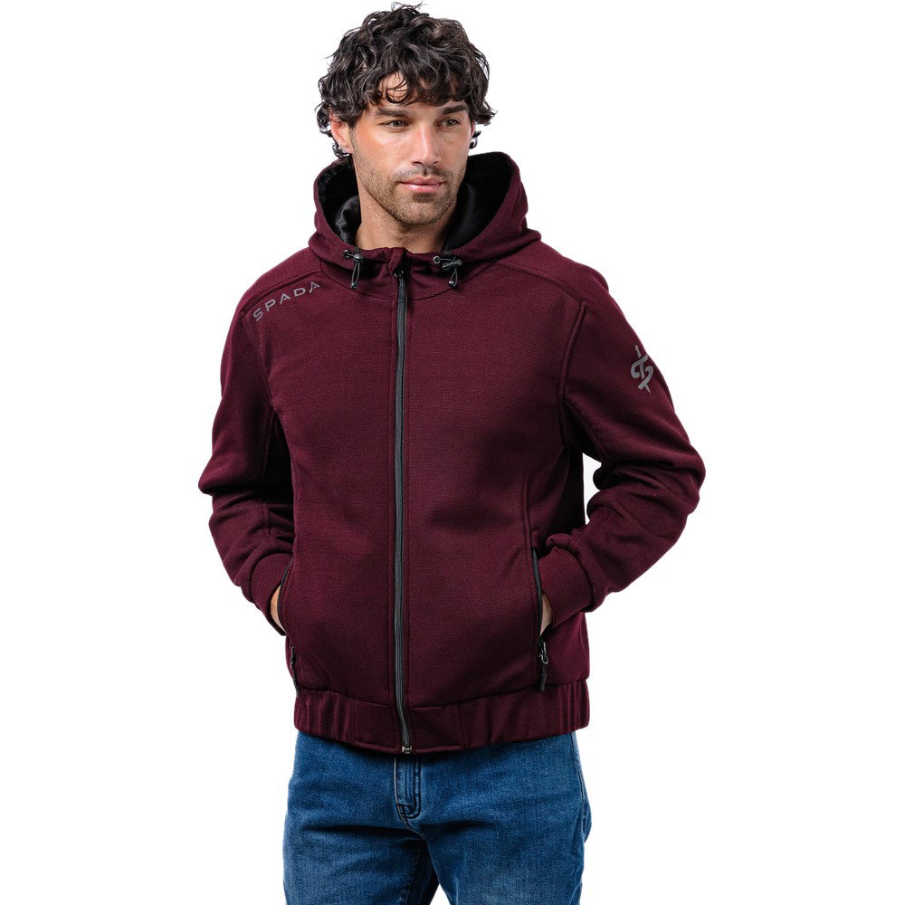 Blade CE Zip Hoodie Port Red