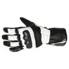 Dainese Redgate White Black Motorcycle Gloves Back                                                                                                                                                                                                             