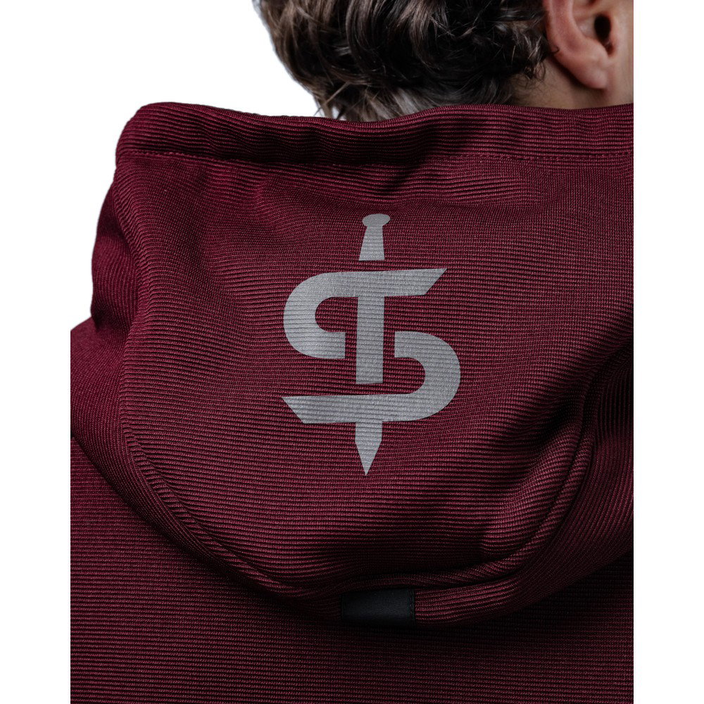 Blade CE Zip Hoodie Port Red