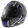 HJC CS-R1 Dagger Blue Helmet Front Left                                                                                                                                                                                                                        
