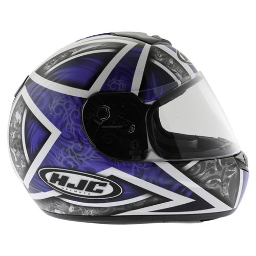 HJC CS-R1 Dagger Blue Helmet Right Side                                                                                                                                                                                                                        