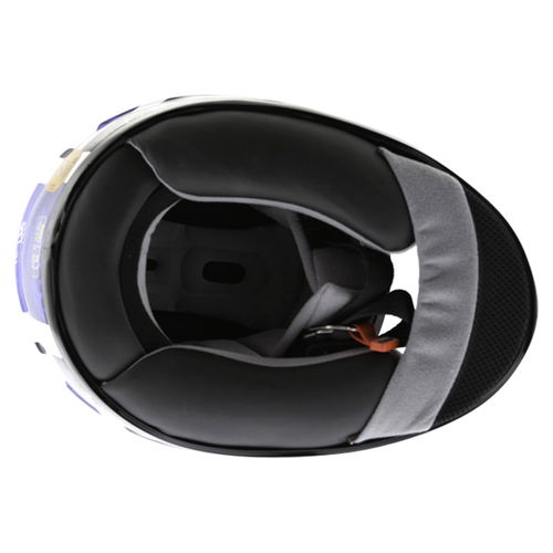 HJC CS-R1 Dagger Blue Helmet Inside                                                                                                                                                                                                                            