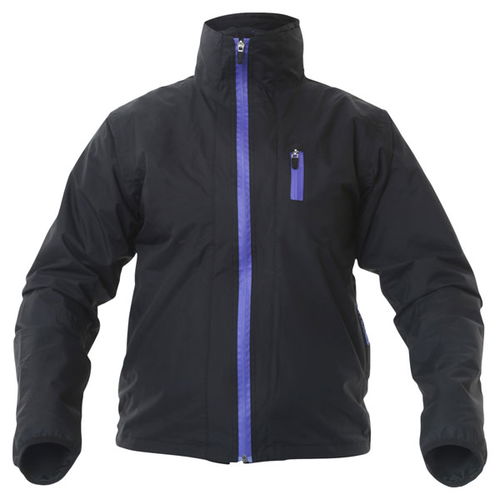 Armadillo Black Ladies Funnel Neck Textile Motorcycle Front                                                                                                                                                                                                    