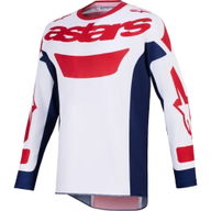 Racer Riway Jersey White Blue Red