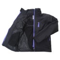 Ladies Funnel Neck Jacket Black
