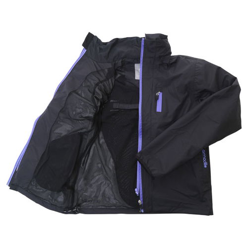 Armadillo Black Ladies Funnel Neck Textile Motorcycle Inside                                                                                                                                                                                                   