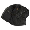 Frank Thomas FTL325 Traditional Black Leather Motorcycle Jacket Inside                                                                                                                                                                                         