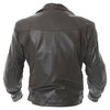 Frank Thomas FTL325 Traditional Brown Leather Motorcycle Jacket Back                                                                                                                                                                                           