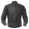Frank Thomas FTL324 Defender Black Leather Motorcycle Jacket Back                                                                                                                                                                                              