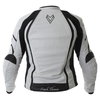 Frank Thomas FTL322 Elegance Ladies White Black Leather Motorcycle Jacket Back                                                                                                                                                                                 