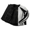 Frank Thomas FTL322 Elegance Ladies White Black Leather Motorcycle Jacket Inside                                                                                                                                                                               