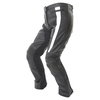 Frank Thomas FTL323 Elegance Ladies Black White Leather Motorcycle Jeans Riding crouch                                                                                                                                                                         