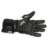 Eska GP Pro 1251 Black White Motorcycle Gloves Palm                                                                                                                                                                                                            