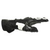 Eska GP Pro 1251 Black White Motorcycle Gloves Thumb side                                                                                                                                                                                                      