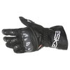 Eska Spider 1256 Black Motorcycle Gloves Back                                                                                                                                                                                                                  