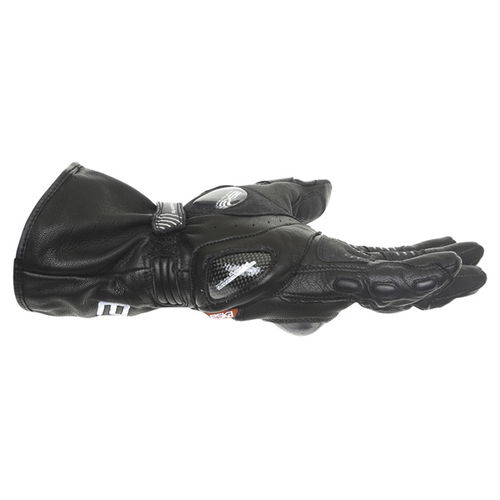 Eska Spider 1256 Black Motorcycle Gloves Little finger side                                                                                                                                                                                                    